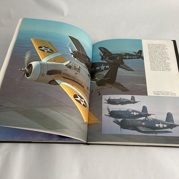Aircraft of World War 2 Vintage Hardcover Book WWII Chartwell Books - Picture 8 of 8